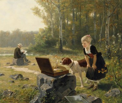 The Art Lovers by Hubert Salentin